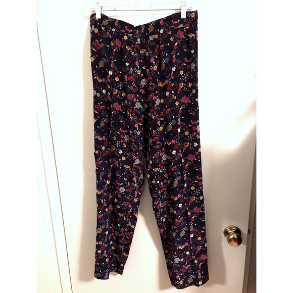 SOLD Kenzo ‘Tanami Flower’ Silk Pants - Picture 2 of 4
